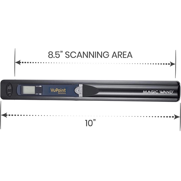 Magic Wand VuPoint Portable Scanner with Carrying Case & 4GB MicroSD Card. NWT. - Picture 8 of 9